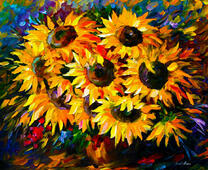 Без бренда «Собранный букет подсолнухов» в Саранске