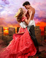 Без бренда «Страстная пара на стенах замка на закате» в Саранске