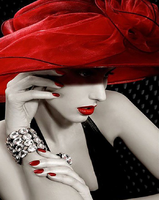 Без бренда «Девушка с красной шляпой» в Саранске