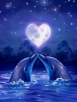 Без бренда «Дельфины под луной вида сердца» в Саранске