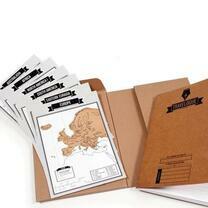 Без бренда «Скретч-карта мира стирающаяся. Карта путешествий» в Саранске