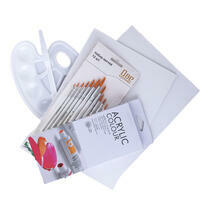 Без бренда «Набор подарочный «Две картинки»: краски акрил 12x12 мл, 2 холста 22x30 на мдф, 10 кистей, мастихин, палитра. Уценка (без упаковки)» в Саранске в интернет-магазине  Без бренда «Набор подарочный «Две картинки»: краски акрил 12x12 мл, 2 холста 22x30 на мдф, 10 кистей, мастихин, палитра. Уценка (без упаковки)» в Саранске