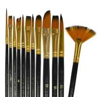 Без бренда «Кисти для рисования набор (12 шт)» в Саранске