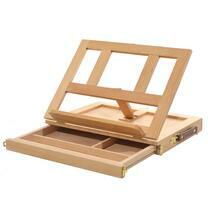 Без бренда «Коробка 10 шт.: Мольберт Две картинки этюдный ящик, настольный, хлопушка 30 см» в Саранске