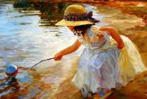 Без бренда «Девочка пытается спасти мяч» в Саранске