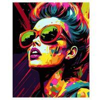 Без бренда «Яркая девушка в солнечных очках» в Саранске в интернет-магазине  Без бренда «Яркая девушка в солнечных очках» в Саранске