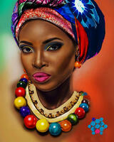 Без бренда «Портрет яркой женщины» в Саранске в интернет-магазине  Без бренда «Портрет яркой женщины» в Саранске