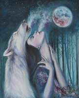 Без бренда «Девушка и волк в полнолуние» в Саранске в интернет-магазине Без бренда «Девушка и волк в полнолуние» в Саранске