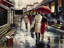 Пара на вокзале