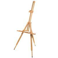Без бренда «Коробка 4 шт.: Мольберт Две картинки тренога, деревянный, подставка» в Саранске