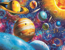 Солнце и планеты окружающие ее