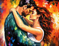 Без бренда «Пара влюбленных обнимается» в Саранске