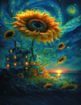 Без бренда «Фэнтези сюжет с подсолнухом» в Саранске