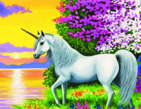 Без бренда «Белый единорог на фоне заката» в Саранске