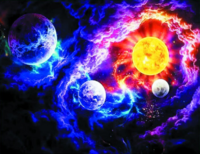 Без бренда «Солнце и планеты среди туч» в Саранске