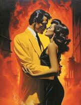 Без бренда «Поцелуй на фоне огня» в Саранске